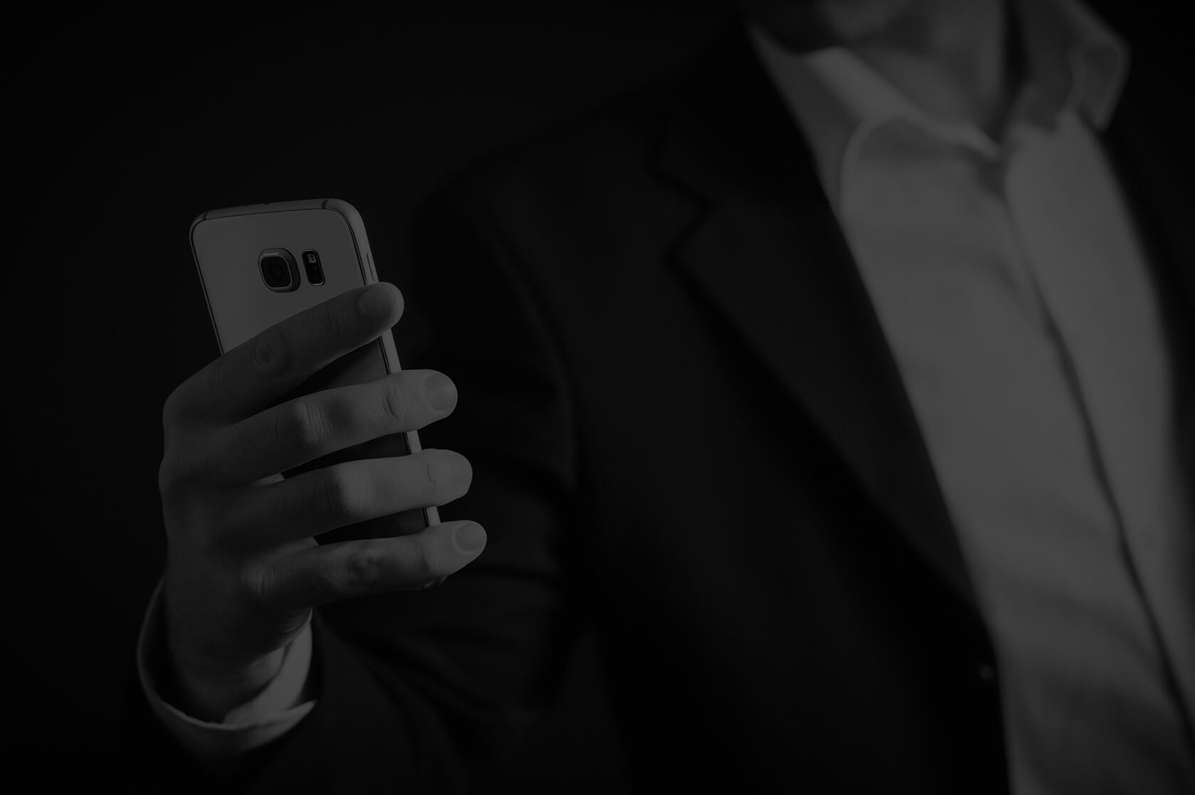 Man with phone Background Image