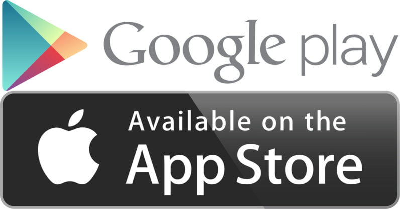 Google Play & App Store Logo 